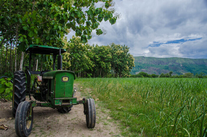 Colombia farm tractor