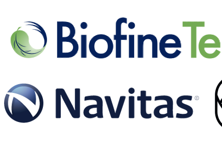 biofine, naaitas, bolt threads logos