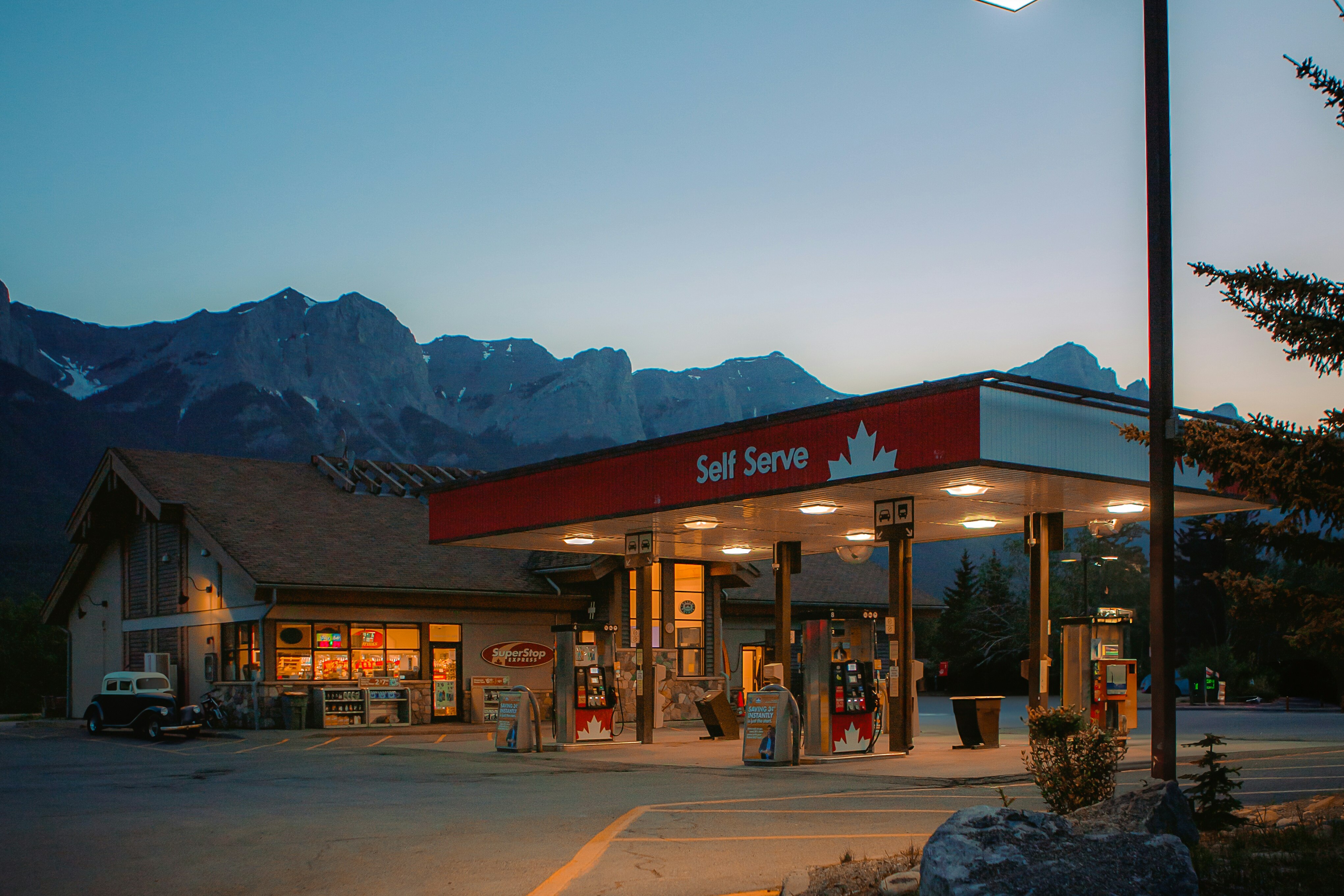 Canada gas station