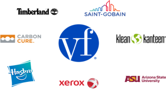 Brand logos helped by EarthSmart