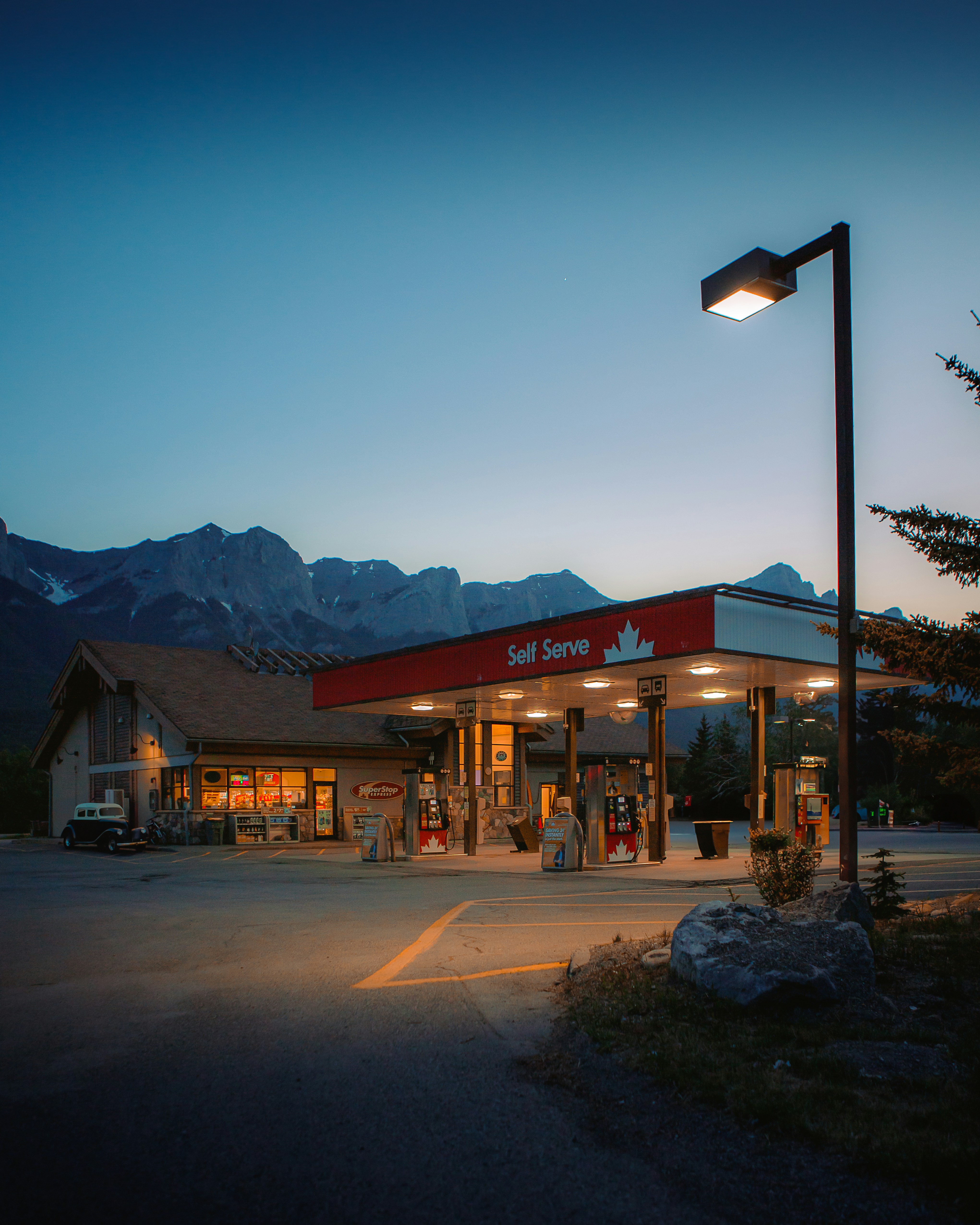 Canada gas station